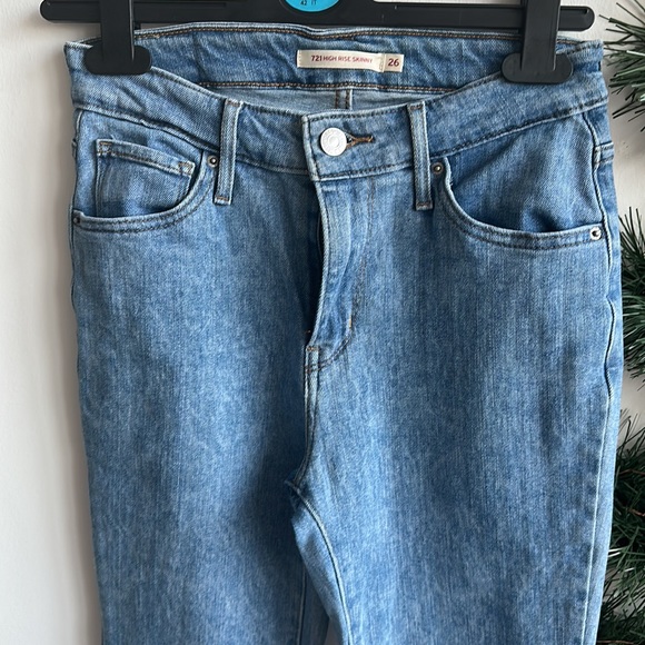 Leviβs high rise skinny Jean - perfect condition! Size 721 - size 26 - Picture 6 of 8